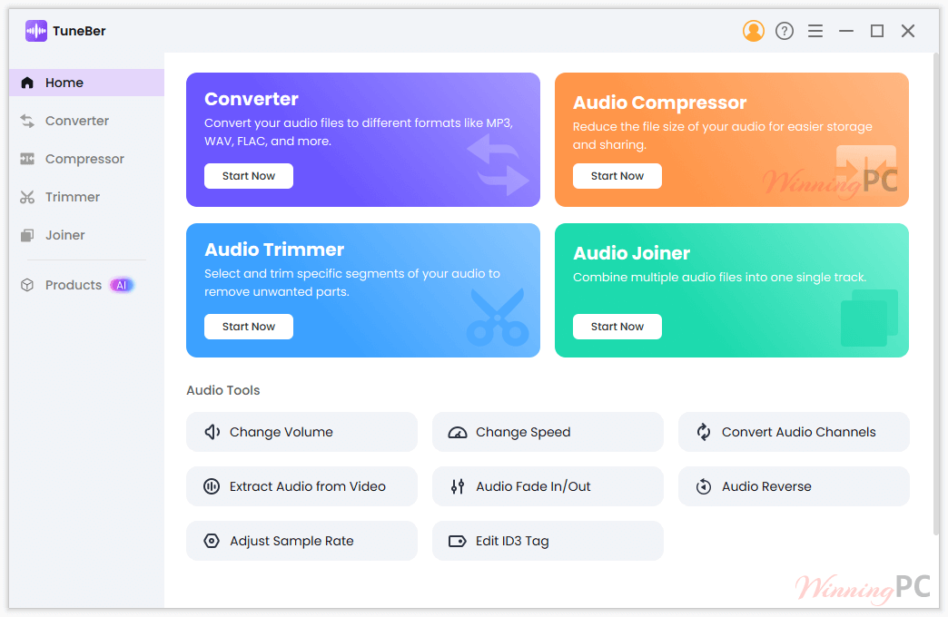 Giveaway: TuneBer – All-in-One Audio Converter