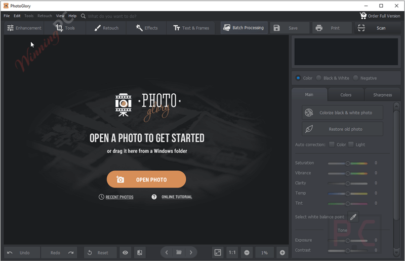 ams photoglory main screenshot