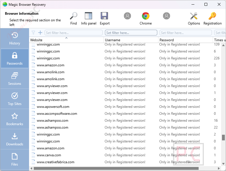 Magic Browser Recovery 