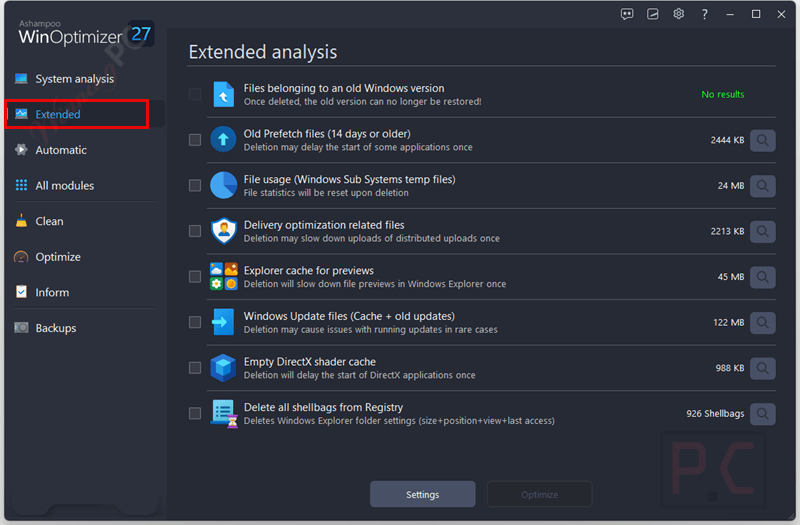 extend ashampoo winoptimizer extend ashampoo winoptimizer