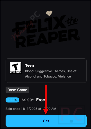 felix the reaper giveaway