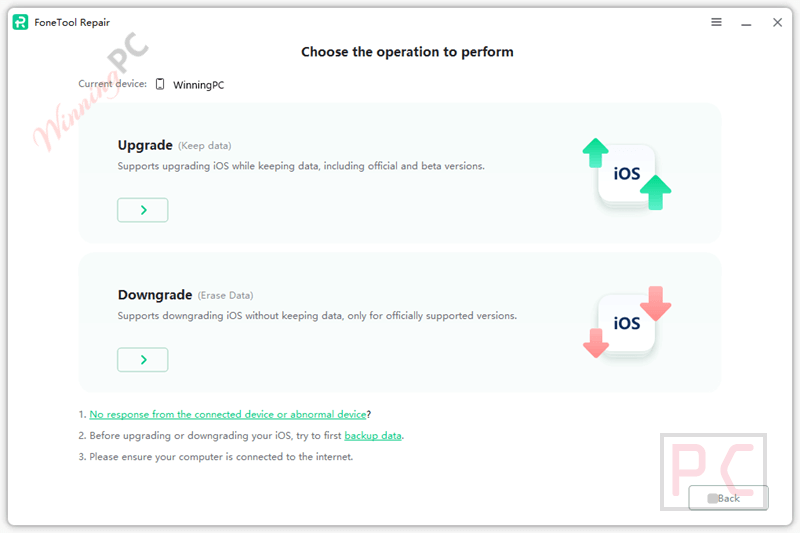 fonetool repair pro upgrade downgrade fonetool repair pro upgrade downgrade