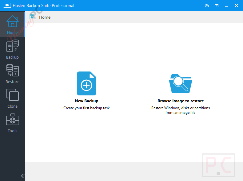 hasleo backup suite main screenshot free Hasleo Backup Suite