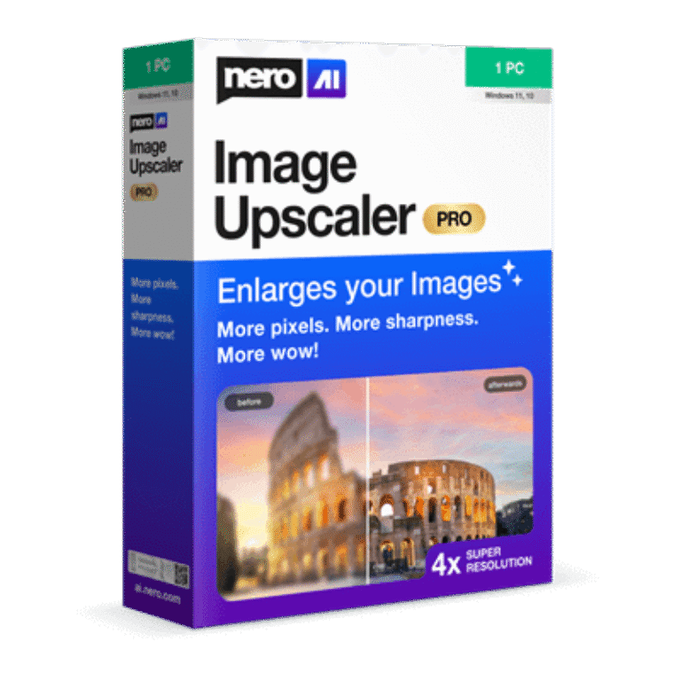 Nero AI Image Upscaler