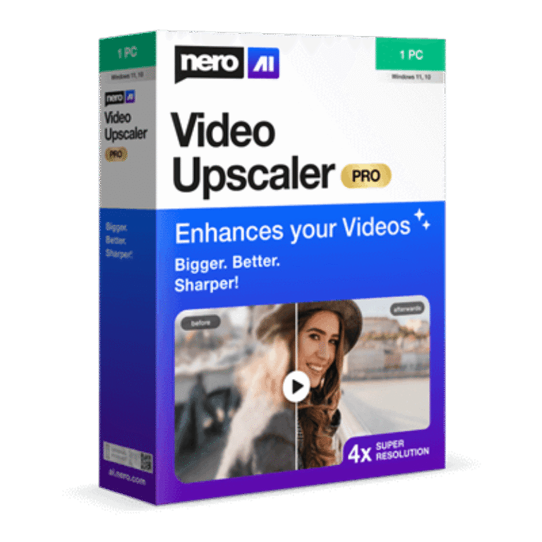 Nero AI Video Upscaler Pro 365