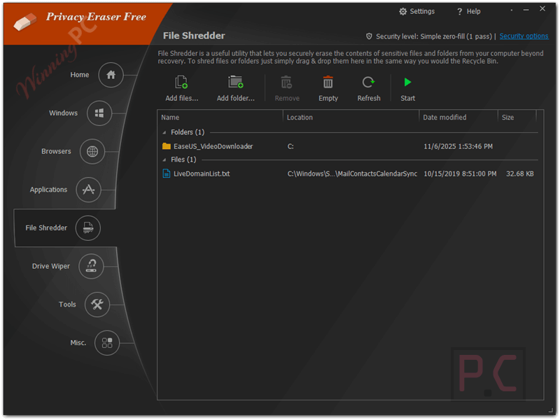 privacy eraser pro file shredder privacy eraser pro file shredder