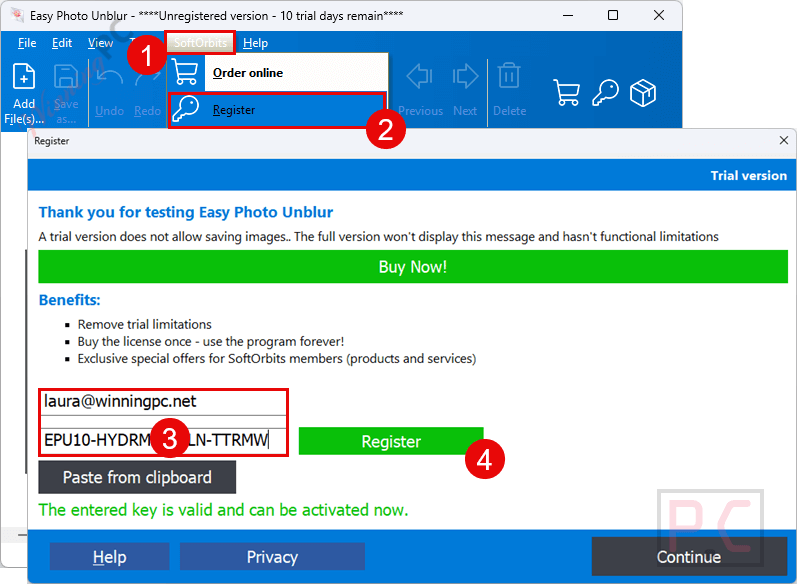 softorbits easy photo unblur activation softorbits easy photo unblur activation