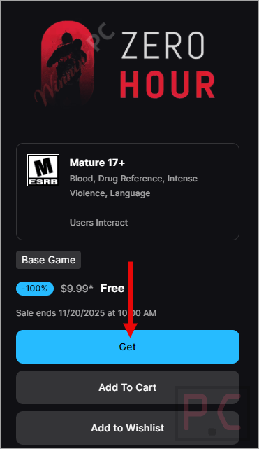 zero hour giveaway page zero hour giveaway page