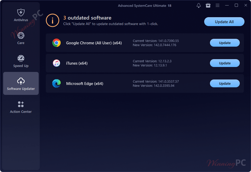 advanced systemcare ultimate 18 software updater module advanced systemcare ultimate 18 software updater module
