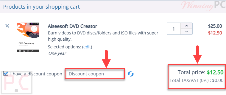 aiseesoft dvd creator coupon code