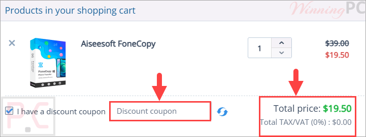 aiseesoft fonecopy coupon code