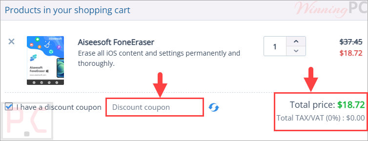 aiseesoft foneeraser coupon code aiseesoft foneeraser coupon code