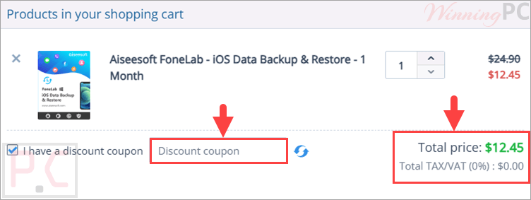 aiseesoft fonelab ios data backup restore coupon code