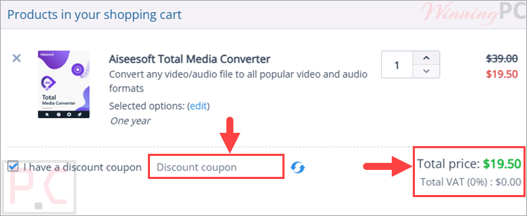 aiseesoft total media converter coupon code aiseesoft total media converter coupon code