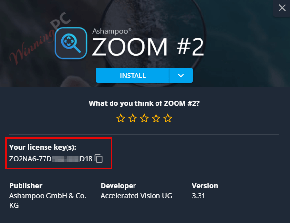 ashampo zoom full license code download Ashampo ZOOM license key for free download