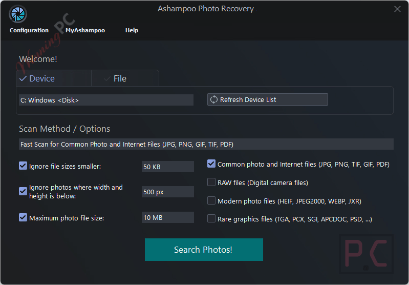 Ashampoo Photo Recovery