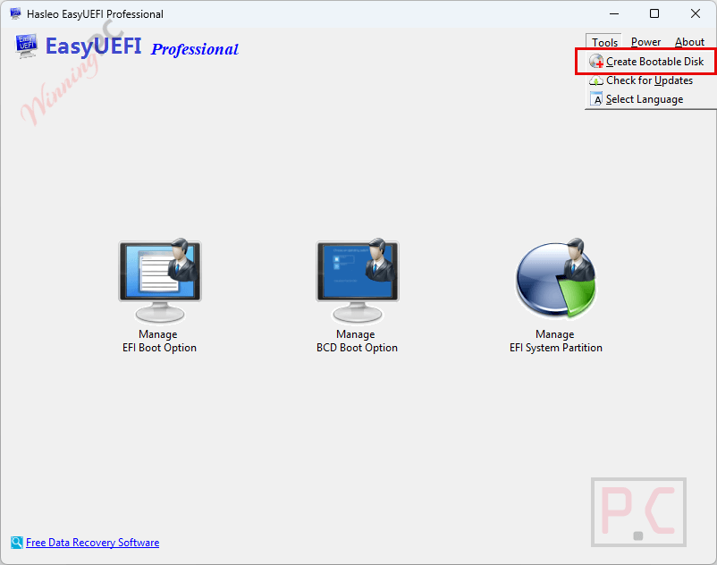 create bootable disk easyuefi pro create bootable disk easyuefi pro