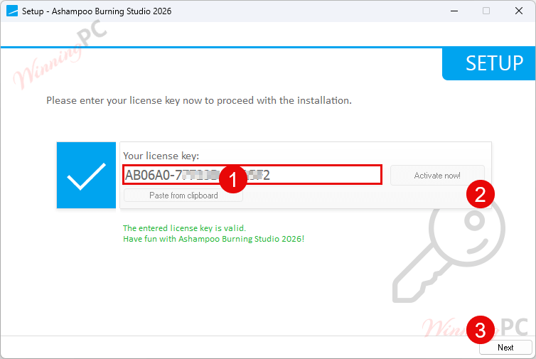 giveaway ashampoo burning studio 2026 activate