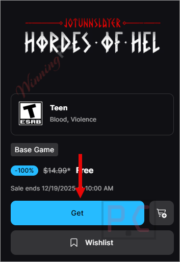 jotunnslayer hordes of hel giveaway page