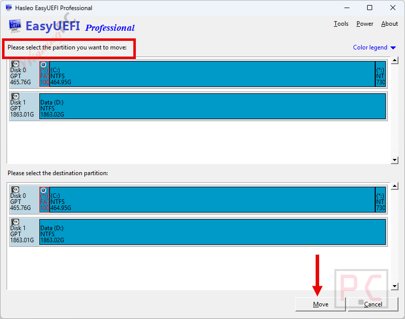 move easyuefi pro move easyuefi pro