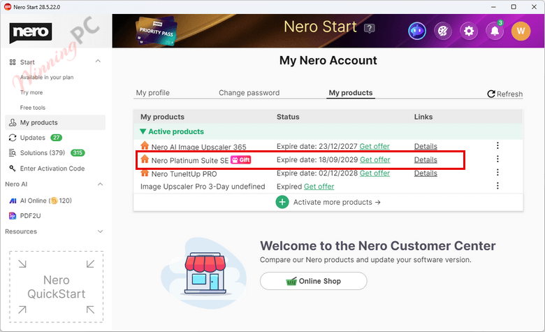 nero platinum suite 2026 se check giveaway license nero platinum suite 2026 se check giveaway license