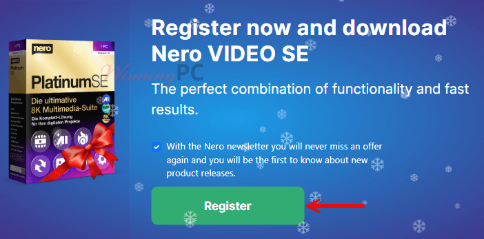 nero platinum suite 2026 se giveaway page Nero Platinum Suite 2026 SE giveaway license code