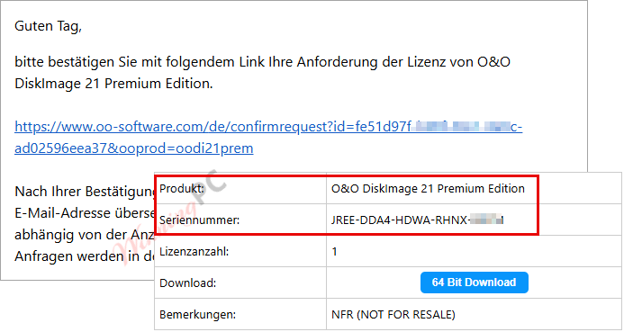 oo diskimage premium activation code O&O DiskImage Premium license code for free