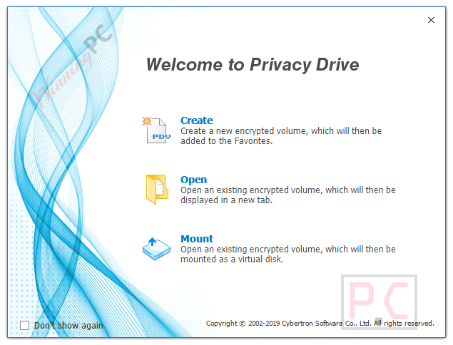 privacy drive create