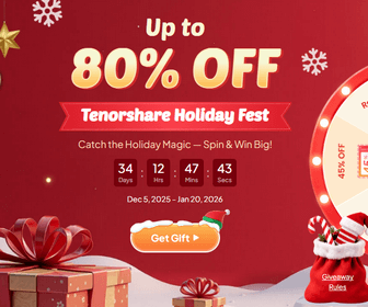 tenorshare christmas 2025