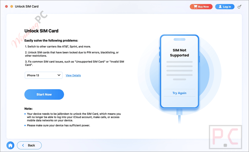 unlock sim card aiseesoft iknockin for mac