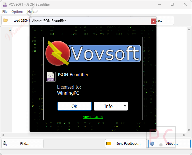 about vovsoft json beautifier free about vovsoft json beautifier free