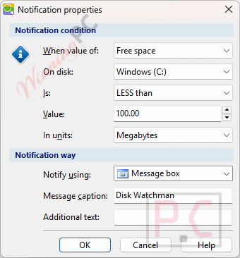 alert metaproducts disk watchman