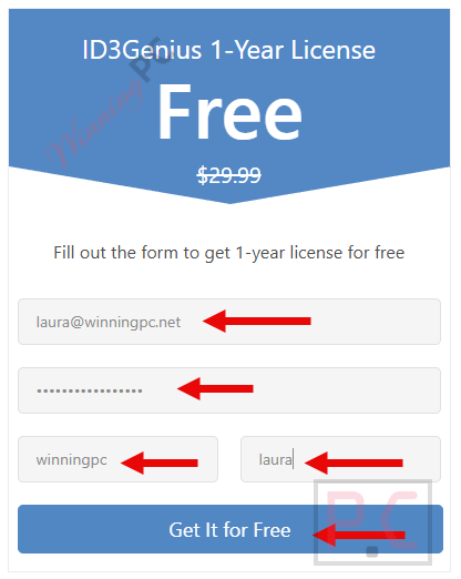 amoyshare id3genius giveaway page