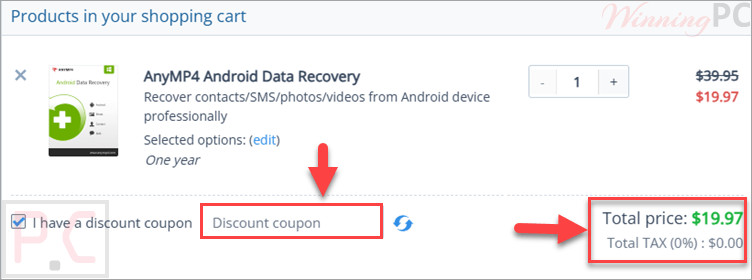 anymp4 android data recovery coupon code