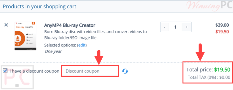 anymp4 blu ray creator coupon code