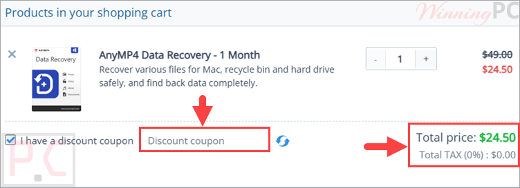 anymp4 data recovery coupon code