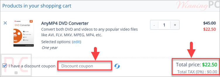 anymp4 dvd converter coupon code