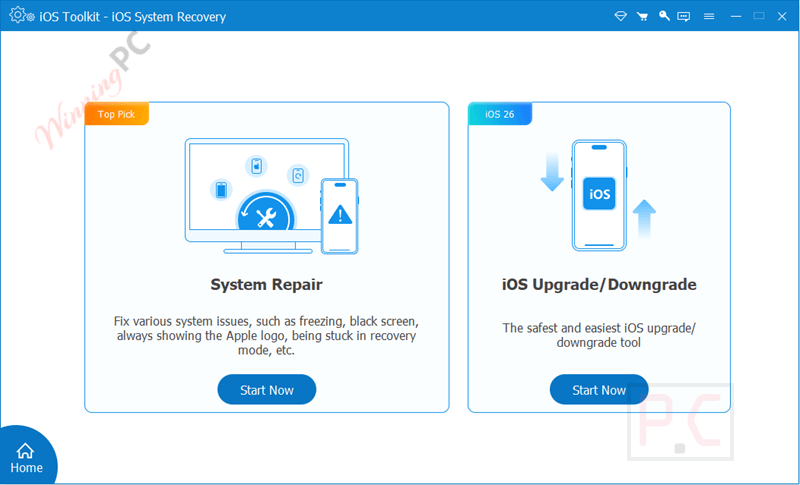 anymp4 ios system recovery main screenshot free AnyMP4 iOS System Recovery