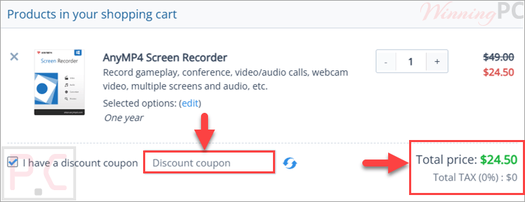 anymp4 screen recorder coupon code anymp4 screen recorder coupon code