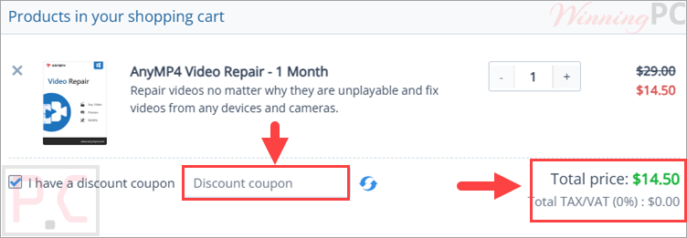 anymp4 video repair coupon code