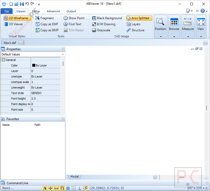 cadsofttools abviewer main screenshot