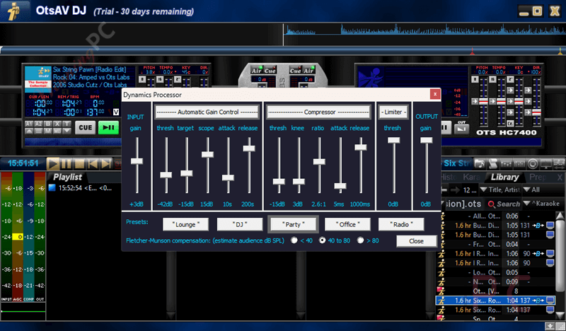 dynamics processor otsav dj silver