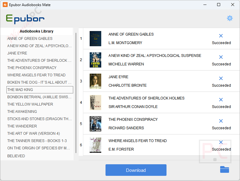 epubor audiobooks mate library Epubor Audiobooks Mate