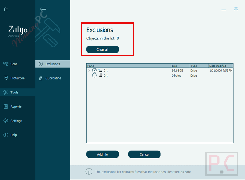 exclusions zillya аntivirus exclusions zillya аntivirus