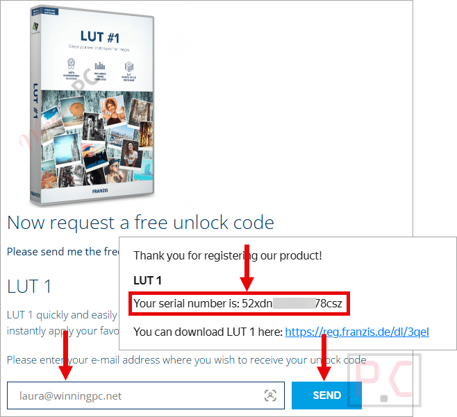 franzis lut giveaway license franzis lut giveaway license