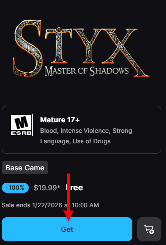 get styx master of shadows free