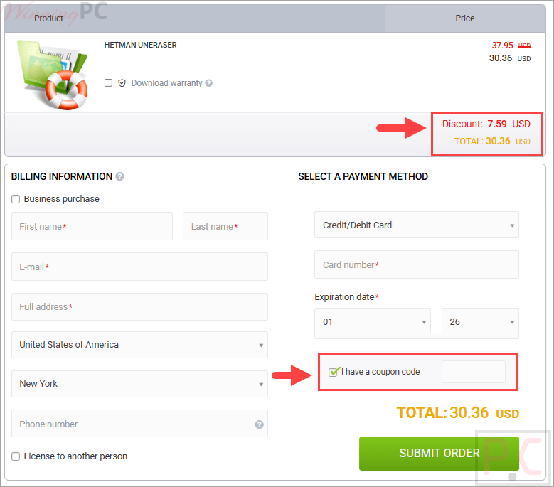 hetman uneraser coupon code Hetman Uneraser checkout with coupon codes and deals