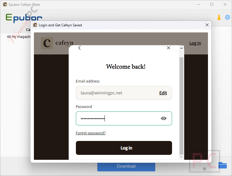 login epubor cafeyn mate login epubor cafeyn mate