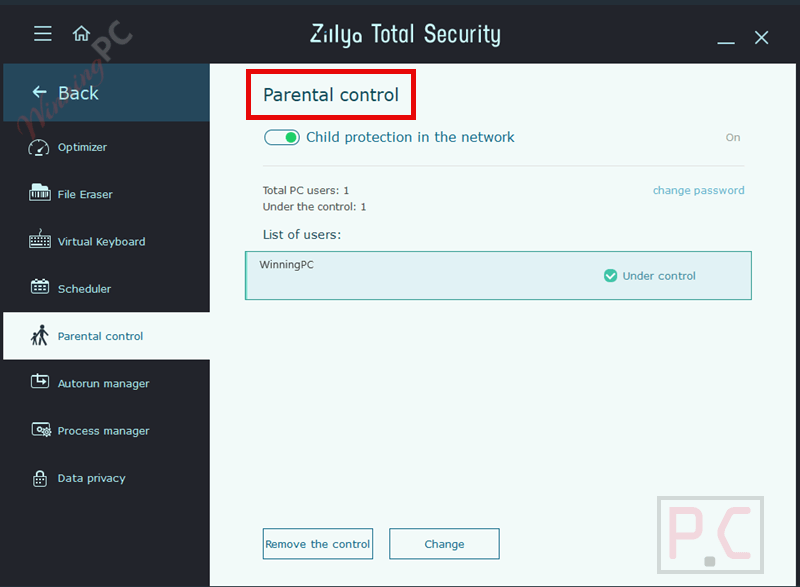 parental control zillya total security parental control zillya total security