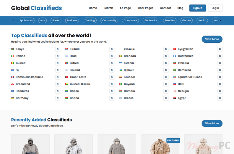 premiumpress classifieds theme screenshot PremiumPress Classifieds Theme Coupon Code